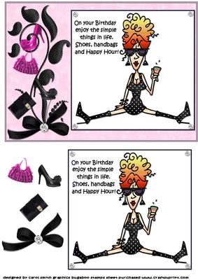 Rita Enjoys the Simple Things in Life Quick Card