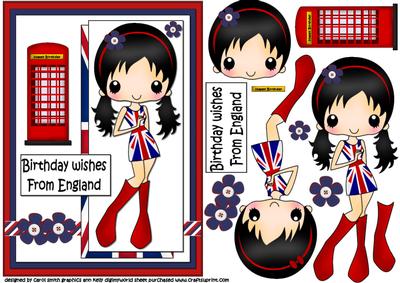 Happy Birthday from England Girl