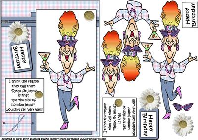Edna is Wearing Relax Fit Jeans