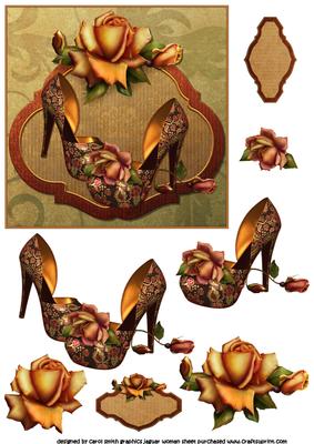 Burnished Roses and Shoes