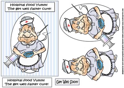 Hospital Food Yumm Quick Card