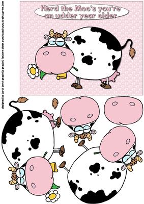 Herd the Moo's on Your Birthday