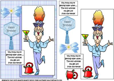 Edna Gets Whistles Quick Card