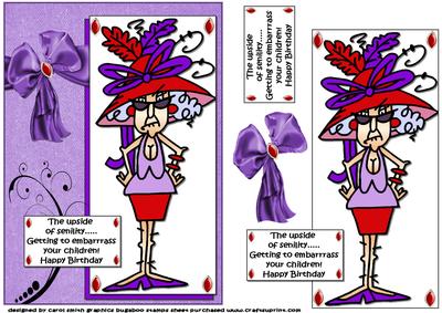 Stella Knows the Upside of Senility Quick Card