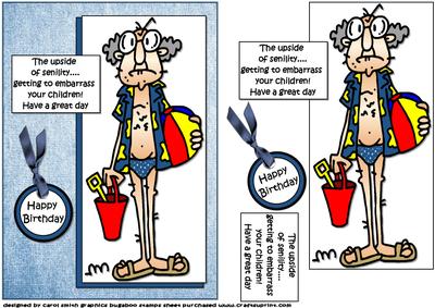 Gus Knows About Senility Quick Card