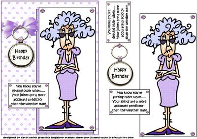 Stella's a Meteorologist Quick Card