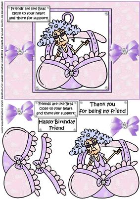 Stella Says Friends Are Like Bras