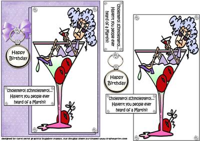 Stella Says Cholesterol Schmolesterol Quick Card