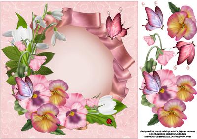 8x8 Spring Flowers
