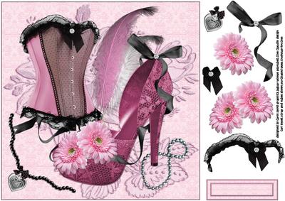 8x8 Pink Girly Things