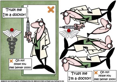 Trust Me I'm a Doctor Get Well Soon