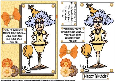 Stella's Back Goes Out More Than Her Quick Card