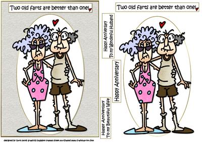 Stella and Gus Anniversary Quick Card