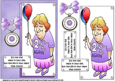 Ethel Has Life in Her Years Quick Card