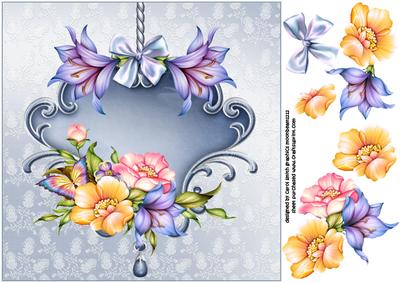 8x8 Spring Flowers