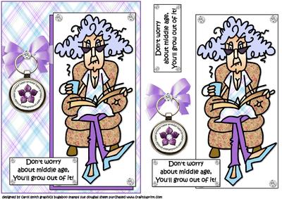 Stella Advice for Middle Age Quick Card