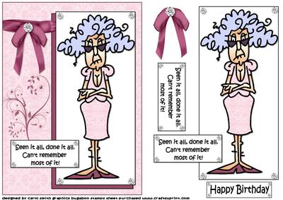 Stella Has Seen It All Quick Card