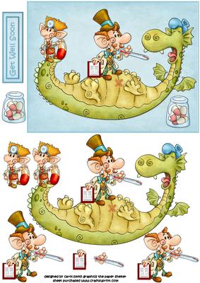The Poorly Dragon Get Well Soon