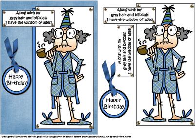 Gus Has the Wisdom of Ages Quick Card