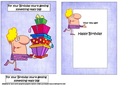 Something Big for Your Birthday Inside & Out Topper Sheet