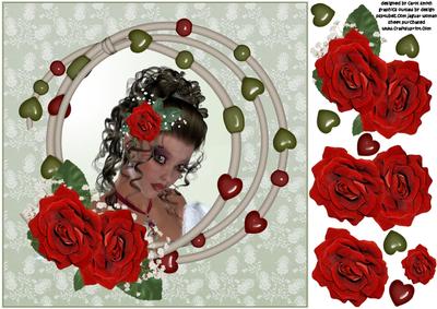 8x8 the Red Roses