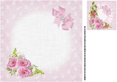 8x8 the Floral Spray Insert Plate