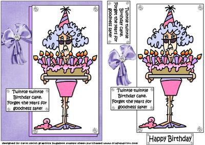 Stella Forget the Years Quick Card