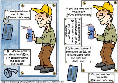 Vince Knows About DIY Quick Card