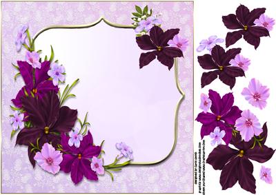 8x8 Fantasy Flowers