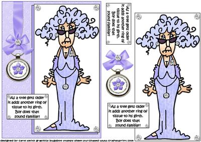 Stella as the Tree Gets Older Quick Card