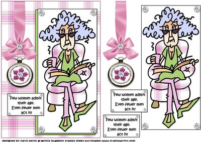 Stella Admits Her Age Quick Card