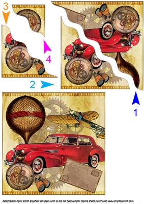 Modes of Travel Vintage Side Stacker