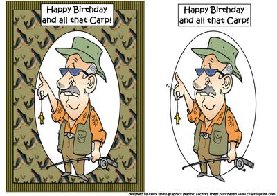 Happy Birthday and All That Carp Quick Card