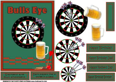 Dart Players Like It Three in a Bed