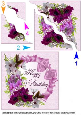 Flowers of Spring Side Stacker