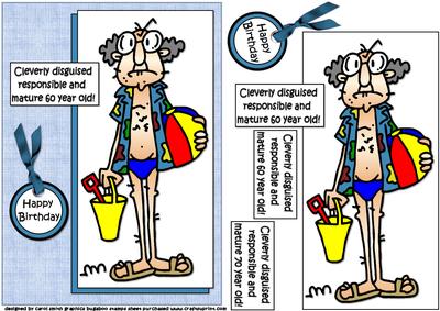 Gus is Cleverly Disguised Quick Card