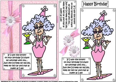 Stella and the Lottery Quick Card