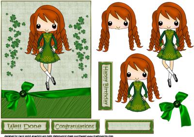 The Irish Dancer Girl