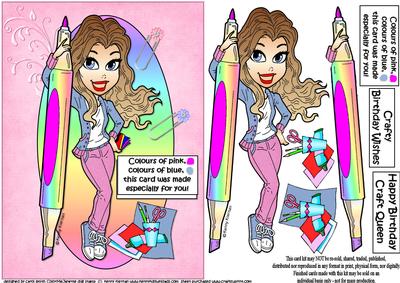 Colour Me Janette Craft Girl