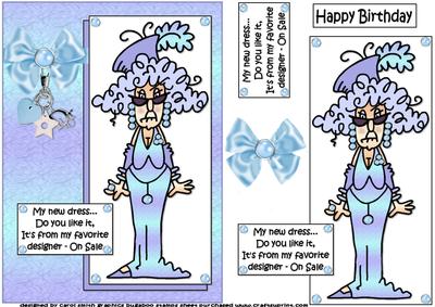 Stella Has a New Dress Quick Card