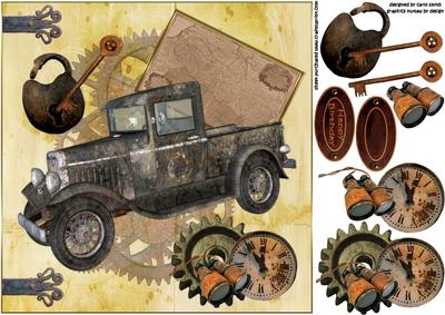 8x8 the Rusty Old Truck