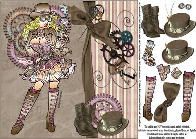 8x8 Scarlett West Steampunk