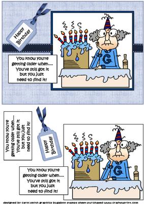Gus Has Still Got It Quick Card