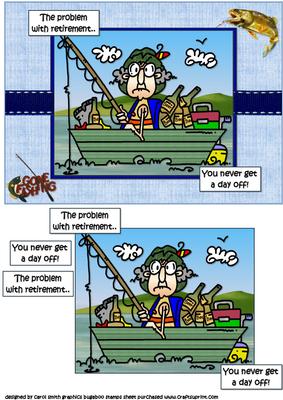 Gus the Problem with Retirement Quick Card