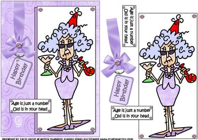 Stella Says Old is in Your Head Quick Card