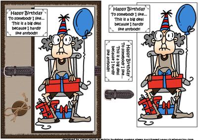 Gus Likes Somebody Quick Card
