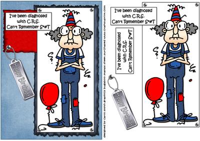Gus Has a Diagnosis Quick Card