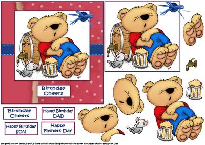Birthday Beer Bear