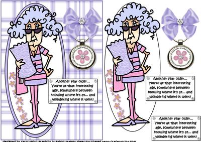 Stella at an Interesting Age Quick Card
