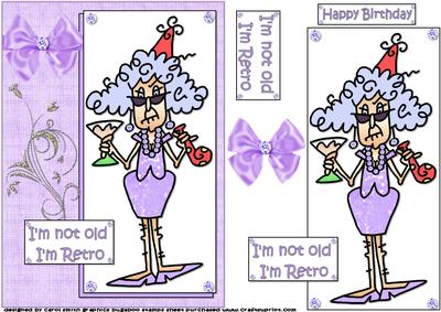Stella's Not Old Quick Card